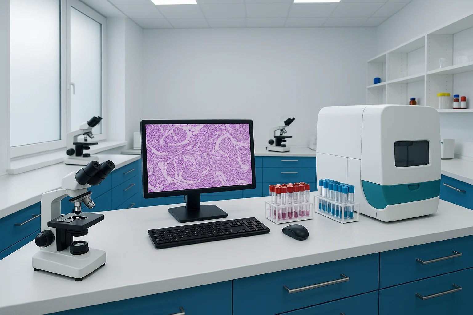Way to Lab Facility
